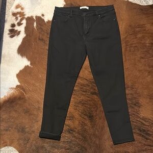 Abercrombie & Fitch Black Skinny Jeans
